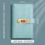 Locking Banknote Collection Booklet | Holds 100 Bills