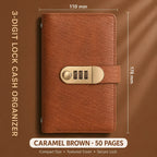 Locking Banknote Collection Booklet | Holds 100 Bills