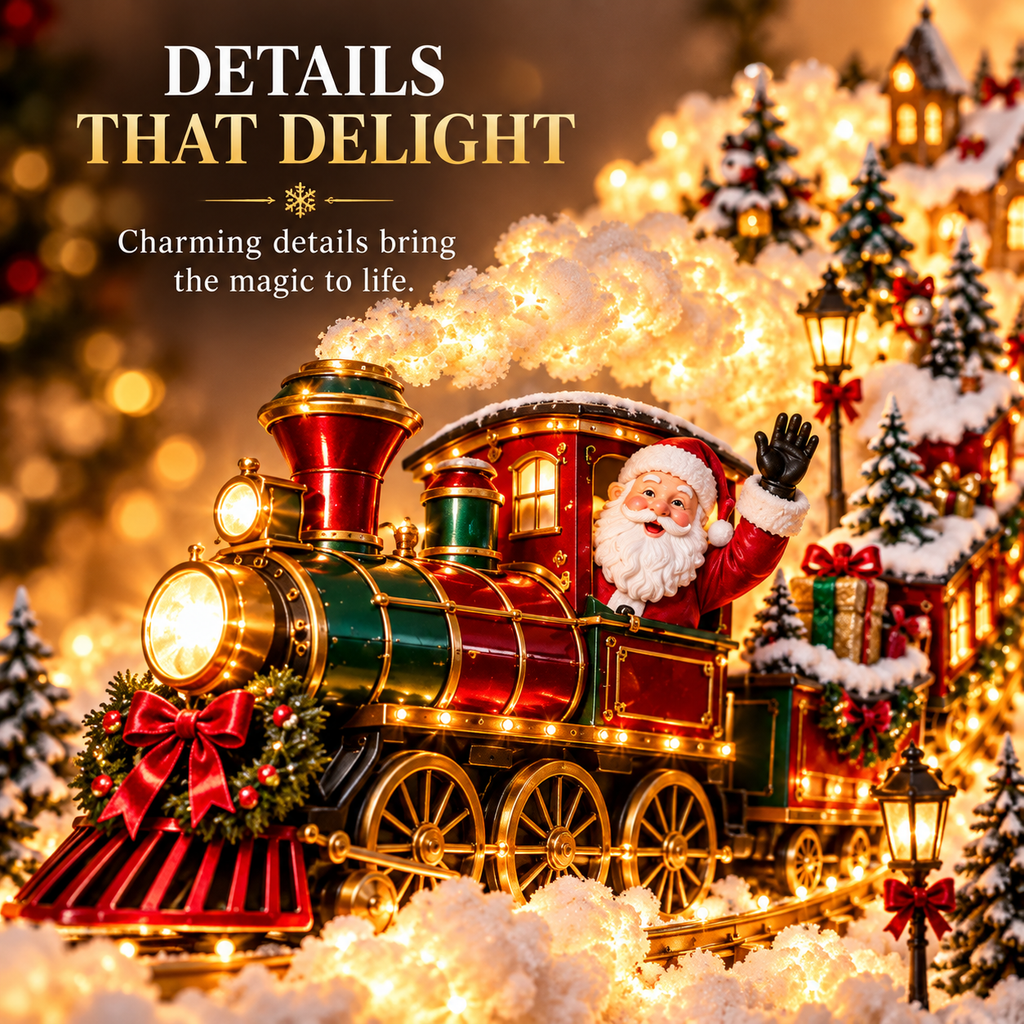 3D Glowing Christmas Wall Decorations - Christmas Magic on the Wall