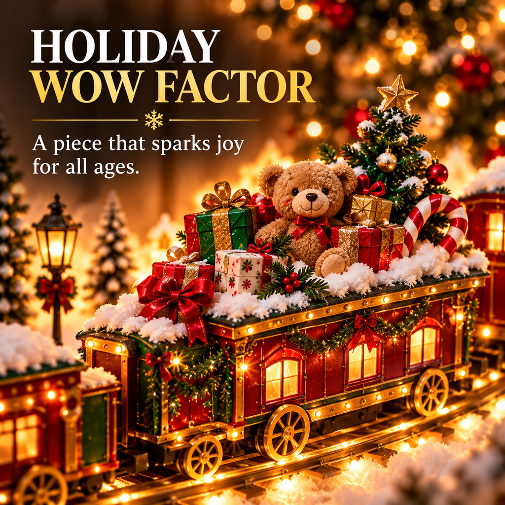 3D Glowing Christmas Wall Decorations - Christmas Magic on the Wall