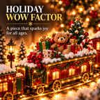 3D Glowing Christmas Wall Decorations - Christmas Magic on the Wall