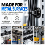22lbs Strong Magnetic Wire Holders and Cable Organizers