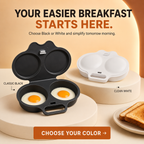 BUY 1 GET 1 FREE🔥🍳 Microwave Omelette Maker – BPA-Free Non-Stick Egg Cooker for Quick & Easy Breakfasts