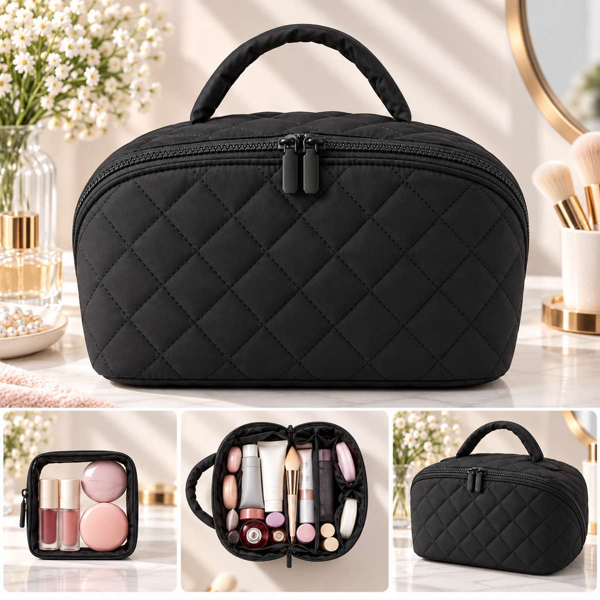 🎉Travel Makeup Bag for Woman-Large Size
