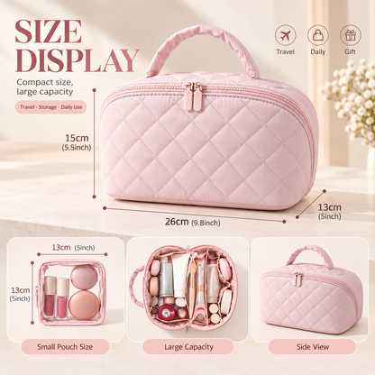 🎉Travel Makeup Bag for Woman-Large Size