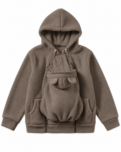Wrap Your Little One in Warmth & Love: The Ultimate Mom & Baby Sherpa Bonding Hoodie 💖