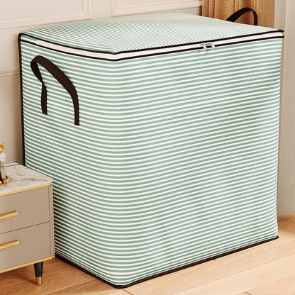 220L Foldable Storage Bag – Extra Large Organizer for Clothes, Blankets & Bedding