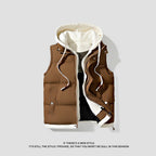 Unisex Hooded Puffer Vest Built for Warm Everyday Layering