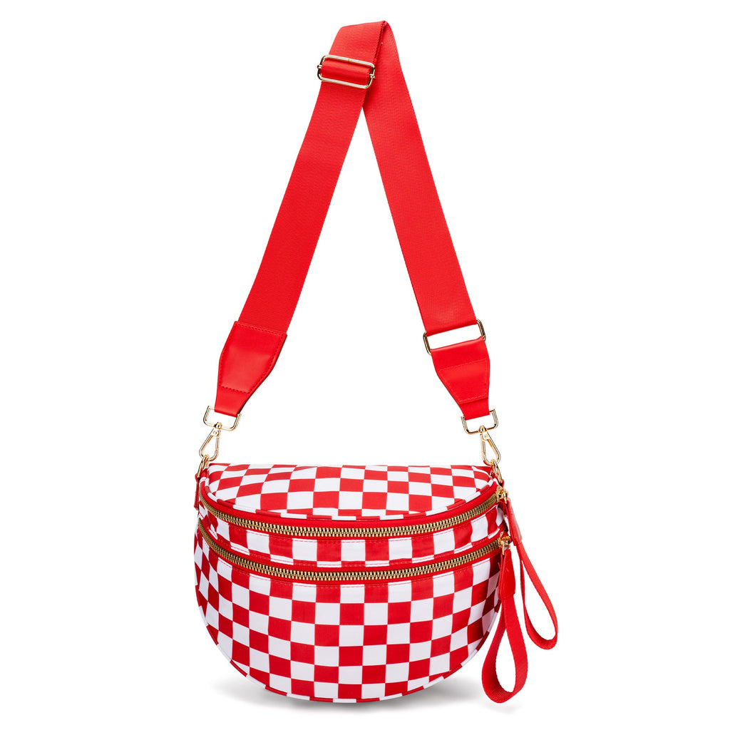 👜Women's Stylish Vintage Plaid Large-Capacity Crossbody Bag👜