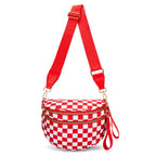 👜Women's Stylish Vintage Plaid Large-Capacity Crossbody Bag👜