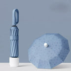 Magic Water-Revealing Automatic Umbrella with Drip-Proof Sleeve
