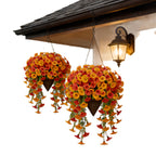 Autumn Morning Glory Hanging Artificial Vine for Garden Decor