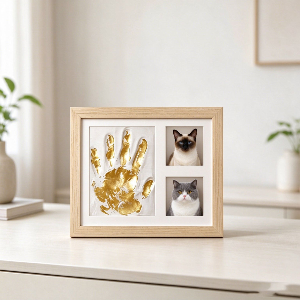 Baby & Pet Handprint Keepsake Frame Kit – Create a Memory That Lasts Forever