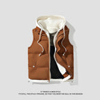 Unisex Hooded Puffer Vest Built for Warm Everyday Layering