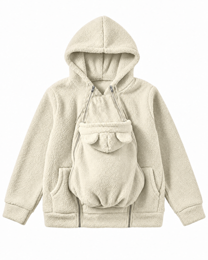 Wrap Your Little One in Warmth & Love: The Ultimate Mom & Baby Sherpa Bonding Hoodie 💖