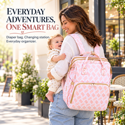 🎒 Lightweight & Stylish: The Ultimate Everyday Diaper Backpack for Modern Moms 👶