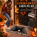 💀 3D Halloween Rug, Spooky Optical Illusion Skeleton Rug🎃