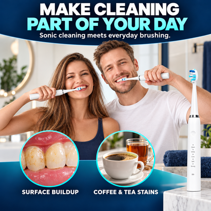 🦷 The Ultimate Sonic Clean Routine Set | 5-Mode Oral Care System 🚀