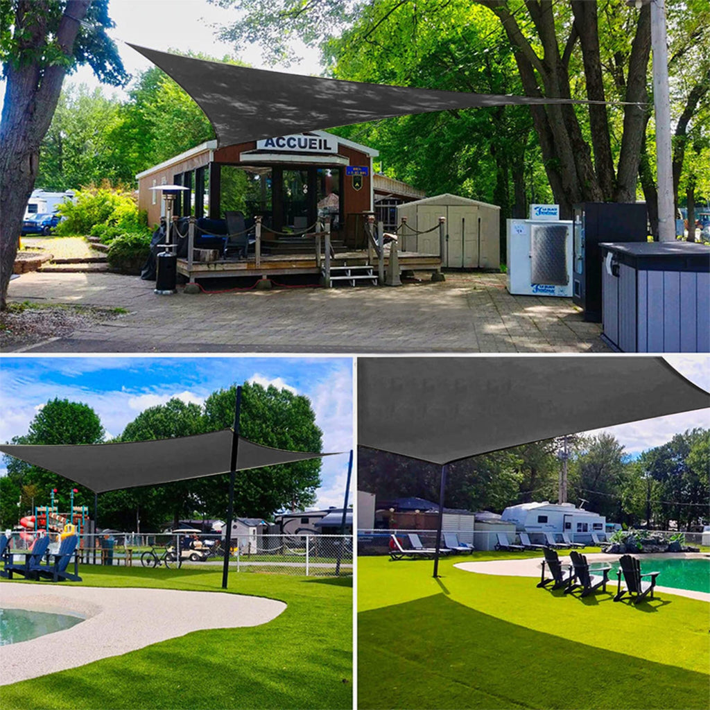 🔥Summer Hot Sale Promotion-49% OFF🌞-90% Blackout Cloth (Black) - 10 x 13ft UV-Resistant Shade Net with Reinforced Rivets