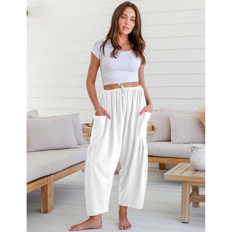 ☀️Summer Hot Sale 49% OFF -Women's Linen Wide Leg Pants with Pockets