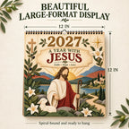 ✝️ 2027 Walking With Jesus Wall Calendar