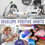 Magnetic Chore Chart for Kids—Builds Independence & Responsibility