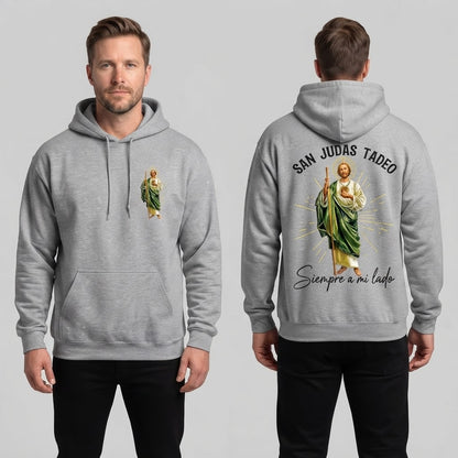 Faith Everyday: San Judas Tadeo Premium Fleece Hoodie