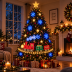 🎄Smart Christmas Tree Light Strip — Supports App-Based DIY Custom Patterns and Dynamic Lighting Effects🎄
