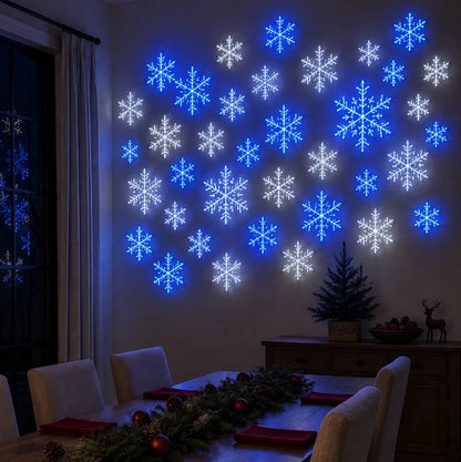 Turn Any Room Into a Magical Winter Wonderland: The Viral Remote-Controlled Glowing Snowflakes ❄️✨