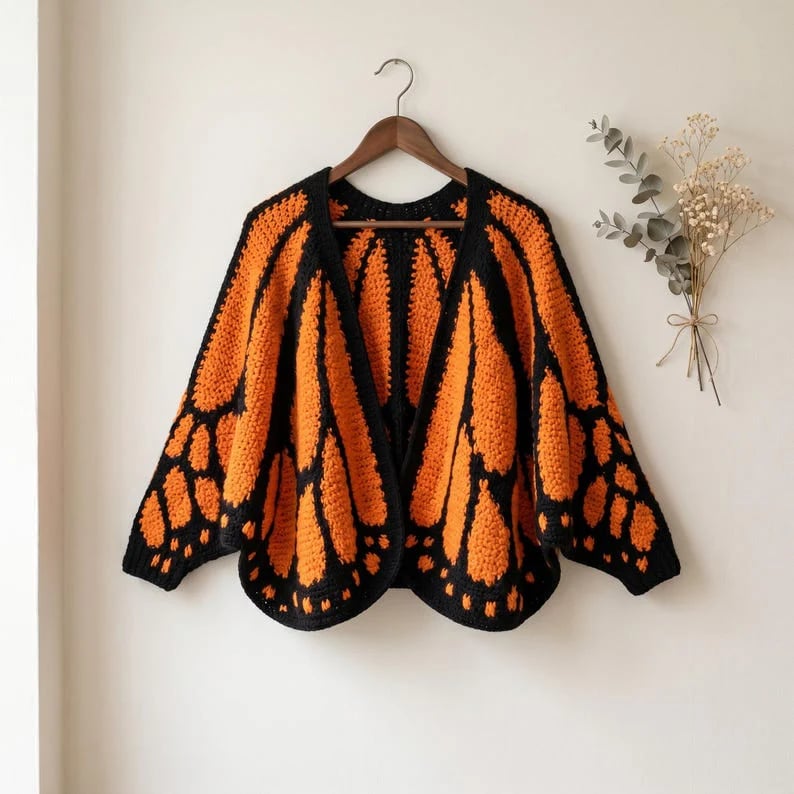 monarch-butterfly-cardigan-handcrafted-statement-piece-9844