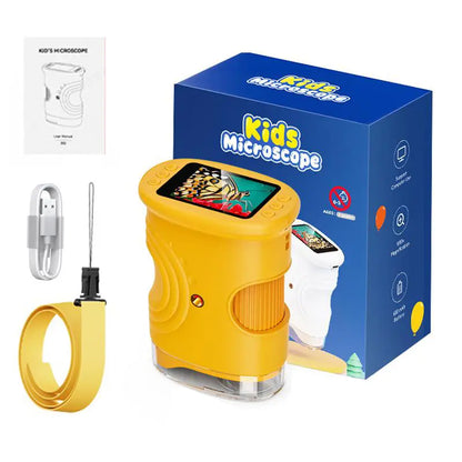 🔬 Kids’ 1000X Digital Microscope with 2.0″ Screen & Photo/Video Capture