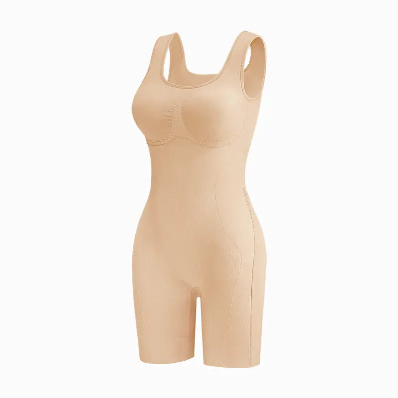 The Ultimate No-Hassle Bodysuit: Open-Back Tummy Control & Butt Lifting Shaper