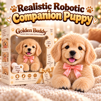 🐶 Simulated Robotic Companion Puppy – Walks, Barks & Plays Like a Real Puppy! 🐾
