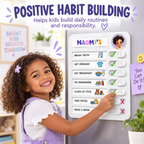 Magnetic Chore Chart for Kids—Builds Independence & Responsibility