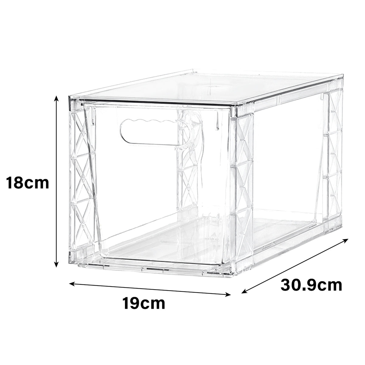 Clear Stackable Storage Drawers