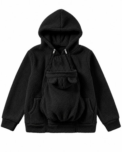 Wrap Your Little One in Warmth & Love: The Ultimate Mom & Baby Sherpa Bonding Hoodie 💖