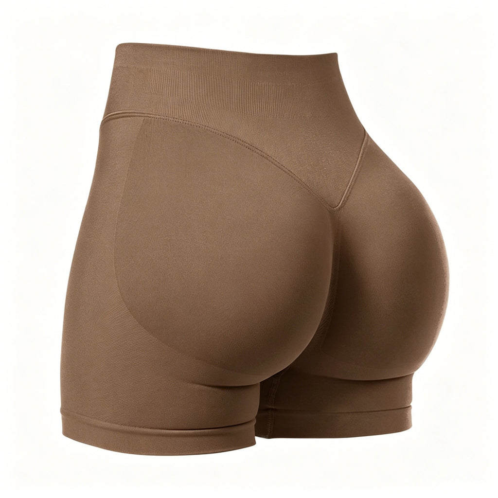 Women's High-Waisted Butt-Lifting Athletic Shorts (4-Pack)