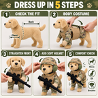 Pet Tactical Character Costume Set