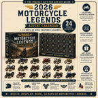 2026 Motorcycle Legends Advent Calendar – 24 Days, 24 Mini Motorcycles, 24 Legendary Rides