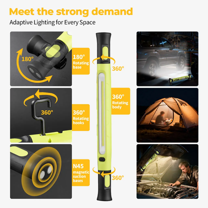 💡3000 Lumen LED Magnetic Work Light Strip