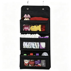 Large capacity hanging storage bag behind the door