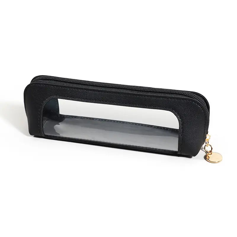 Multifunctional Portable Makeup Brush and Cosmetic Zippered Organizer Bag
