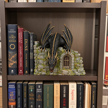 Fire-Breathing Dragon Mist Diffuser – Glowing Gothic Castle Decor