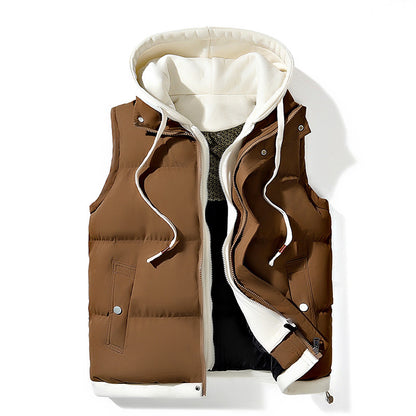 Unisex Hooded Puffer Vest – Cozy Warmth & Layered Style