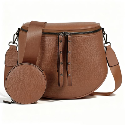 👜Women's Crossbody & Shoulder Bag - Waterproof Leather Pouch with Adjustable Strap👜