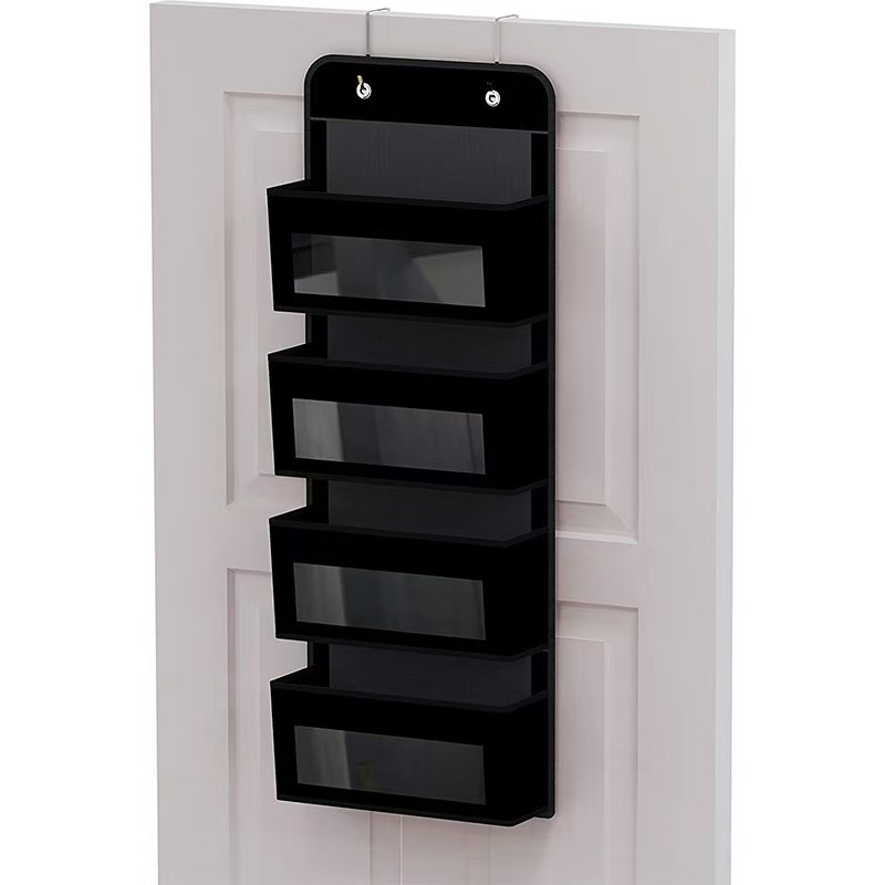 Large capacity hanging storage bag behind the door