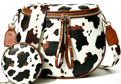👜Women's Crossbody & Shoulder Bag - Waterproof Leather Pouch with Adjustable Strap👜