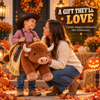 Kids Ride-On Cowboy Bull Halloween Costume