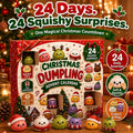 🎅 CHRISTMAS SPECIAL | 24 Days of Mini Squishies – Cute 2026 Advent Calendar with Daily Dumpling Surprises