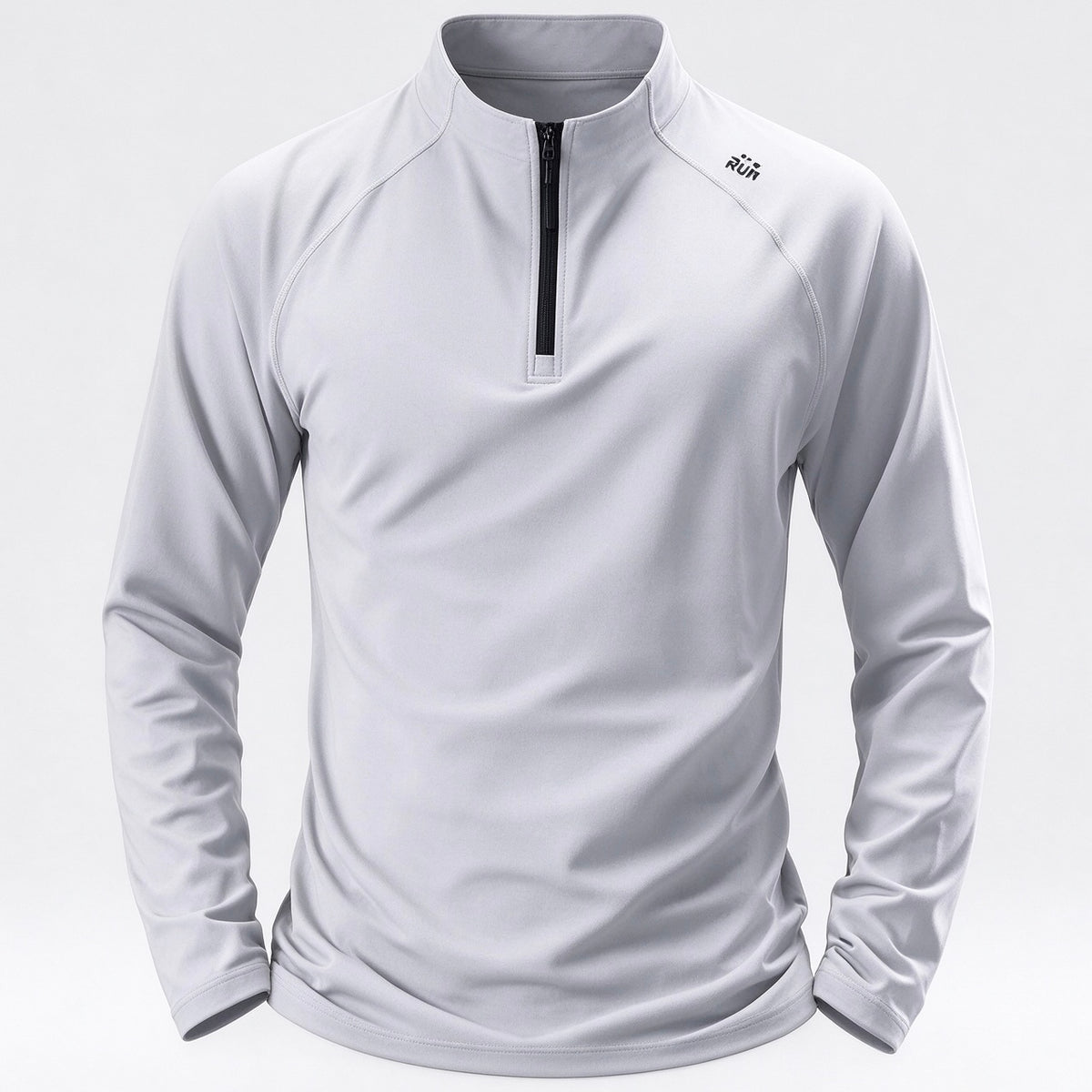 Men’s Half-Zip Long Sleeve Pullover – Stretch Comfort & Everyday Style
